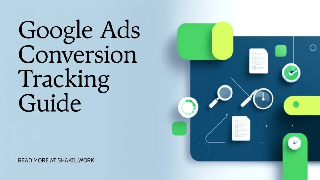 Google Ads conversion tracking guide with GA4 and Tag Manager